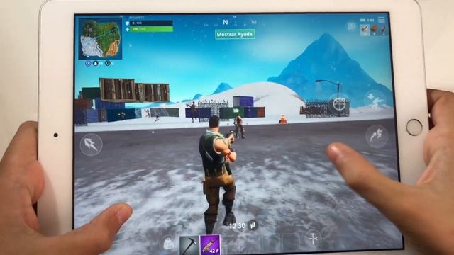 Temporada 7 de Fornite en un iPad Air 2 смотреть онлайн