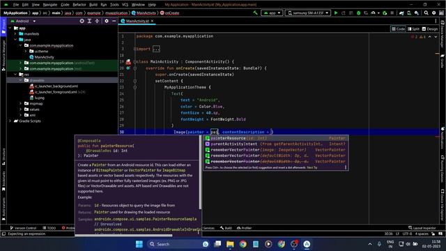 Add Text Image And Button In Android Studio Jetpack Compose | Text | Image | Button | Compose App смотреть онлайн