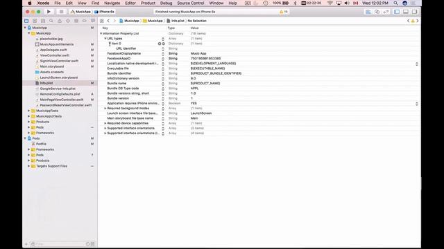 Facebook Login with Firebase and Swift -3- Configure Xcode Project Info.plist смотреть онлайн