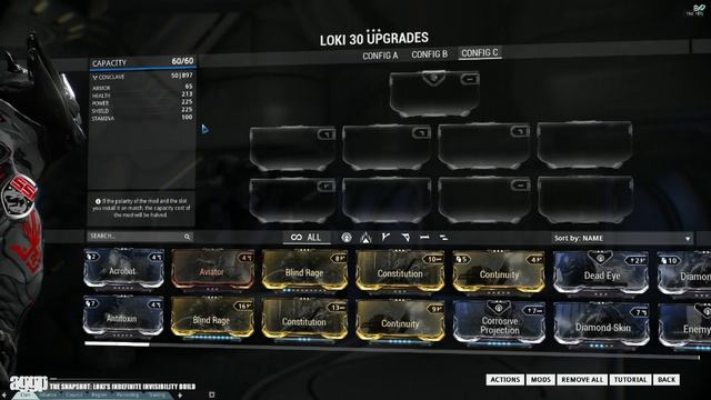 Warframe Build: Loki's Indefinite Invisibility - 2 Forma [thesnapshot] смотреть онлайн