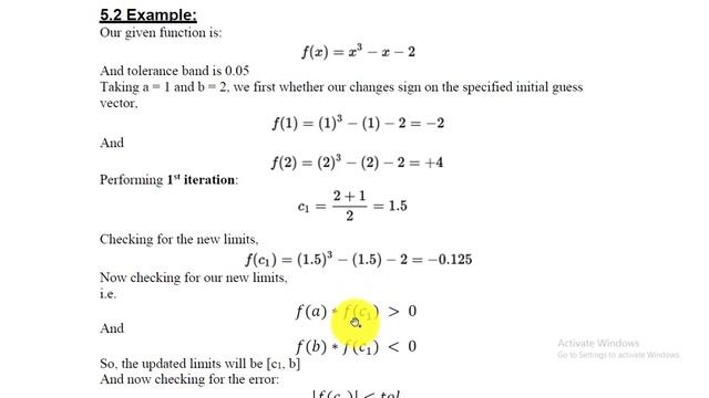 Bisection Method Solved Example in MATLAB 2020 смотреть онлайн