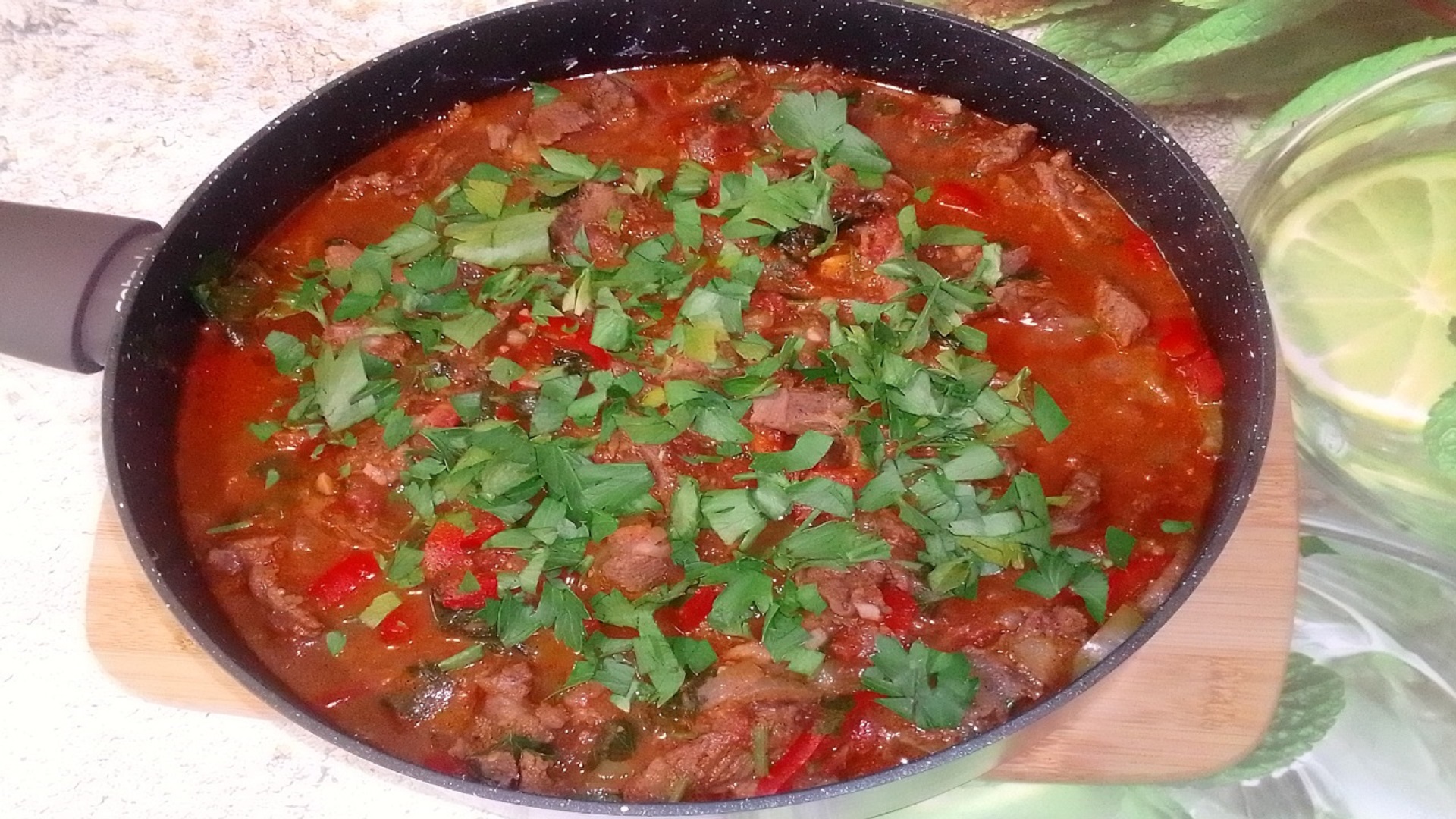 Чашушули по-грузински - удивительное блюдо из говядины! смотреть онлайн