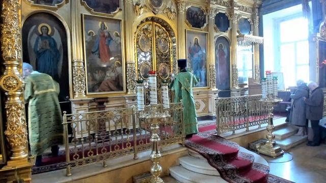 24.04.2021 Вечерняя служба. Николо-Кузнецкий храм. смотреть онлайн