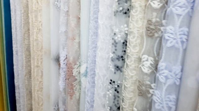 Новинки тюлевых тканей, весна 2021, от магазинов "ЧерриДом" смотреть онлайн