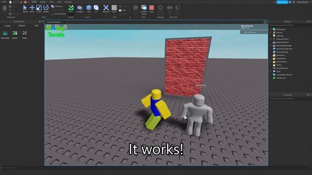 Working One Way Glass | Roblox Studio смотреть онлайн