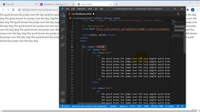 Bootstrap Grid | Bootstrap Complete Tutorial #mrtechbangalore смотреть онлайн