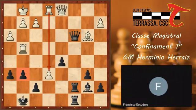 Classe Magistral amb GM Herminio Herraiz (1) смотреть онлайн