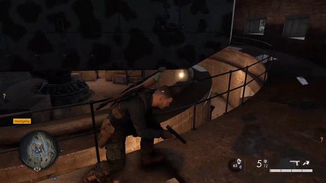 Sniper Elite 5, Karl Fairburne in "The Big Gun" смотреть онлайн