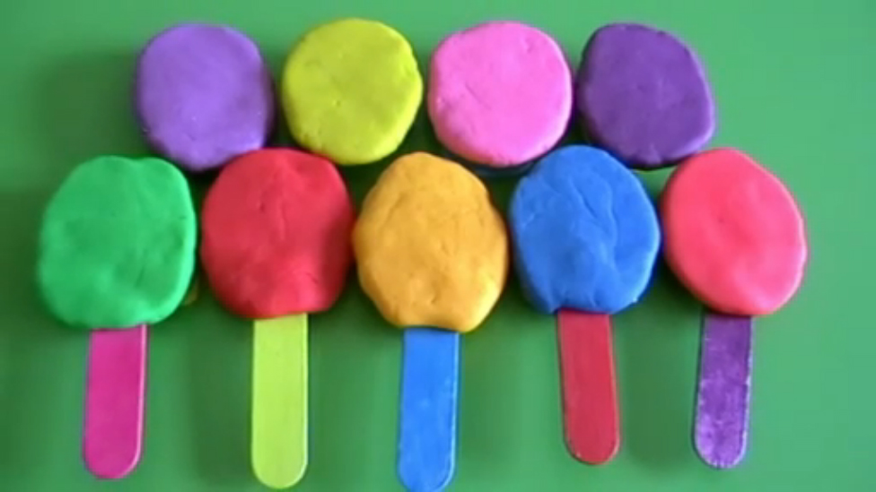 Пластилин плей до мороженое Учим цифры смотреть онлайн