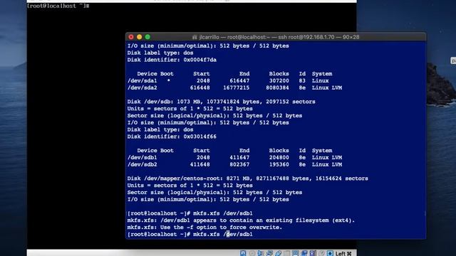 Formato de particiones - RedHat / Rocky Linux / Alma Linux / Oracle Linux / CentOS смотреть онлайн