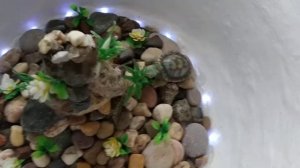 Как сделать домашний фонтан с подсветкой своими руками.