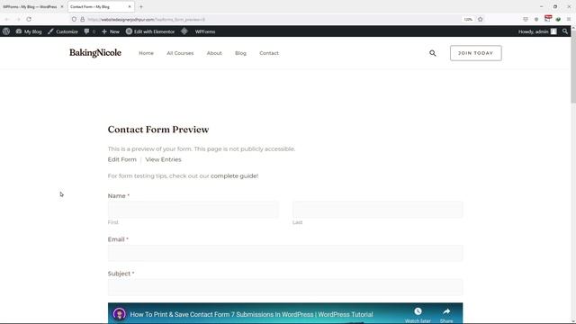 How To Use HTML Field In WPForms In WordPress | WordPress Tutorial смотреть онлайн
