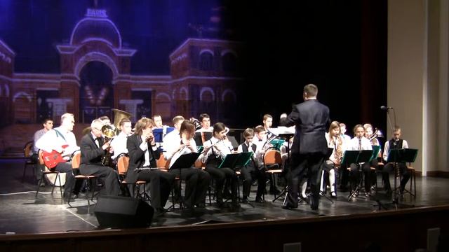 Концертный духовой оркестр ДШИ "Гармония" г.Череповец смотреть онлайн