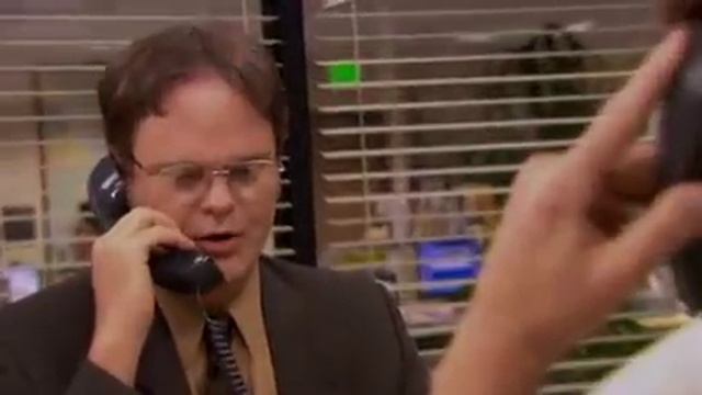 Michael, Jim, Dwight epic scene смотреть онлайн