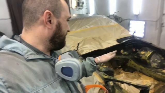 Покраска подкапотки. Особенности! смотреть онлайн