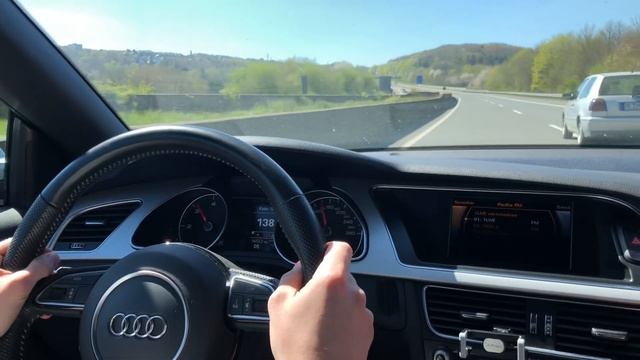 Audi A5 3.0 TDI Autobahn POV смотреть онлайн