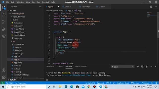 ReactJS Tutorial - 9 - State смотреть онлайн
