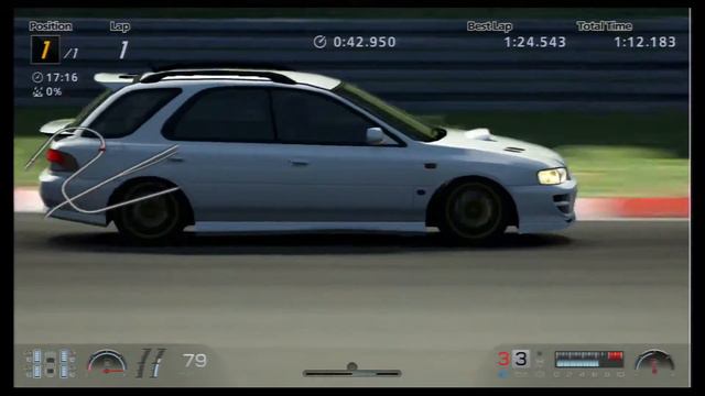 1:24.342 - Subaru Impreza Sport Wagon WRX STi Version VI '99 смотреть онлайн