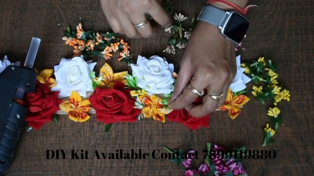 Designer Toran // Very Trendy Bandanwar / Toran Making At Home \ Door Hanging смотреть онлайн