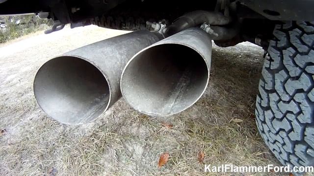 2010 Ford F150 SVT Raptor exhaust sounds смотреть онлайн