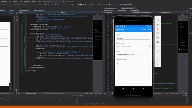 Xamarin Forms 5 – Доработка страниц добавления и просмотра задач StackLayout, Slider, Picker смотреть онлайн