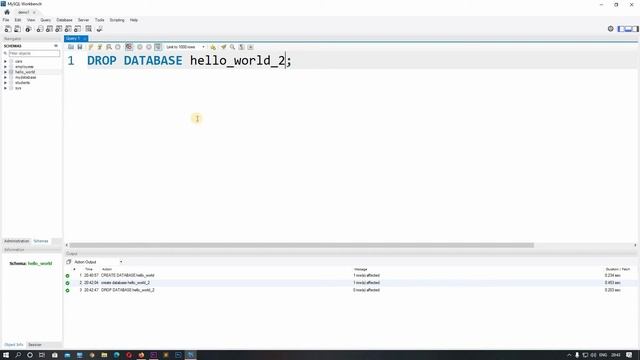 HOW TO CREATE DATABASE IN MYSQL WORKBENCH | SQL Tutorial For Beginners [ HINDI ] #5 смотреть онлайн