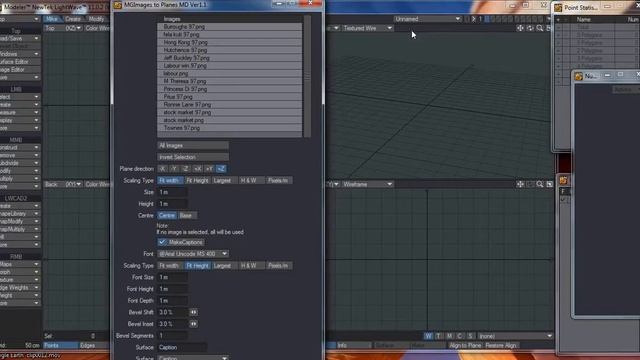 MG Images to Planes modeler Plugin смотреть онлайн