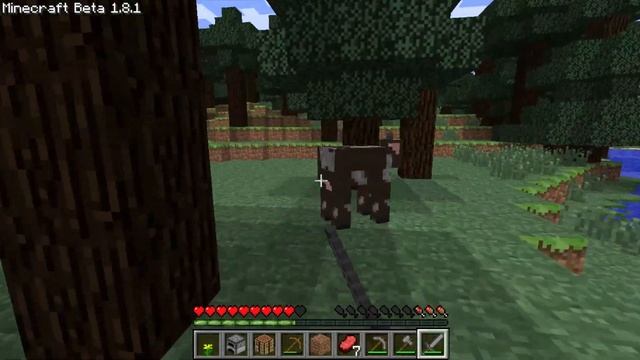 Minecraft beta 1.8.1/Рубрика настольгирования! смотреть онлайн