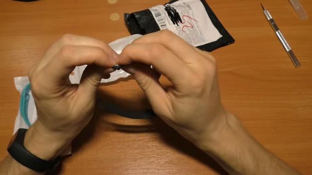 Ремешок для фитнес браслета Xiaomi Mi Band с AliExpress Unboxing смотреть онлайн