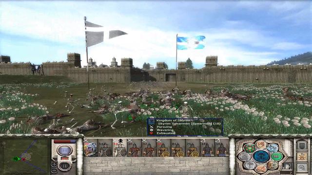 M2TW: The Elder Scrolls Total War Mod ~ Skyrim Campaign Part 3, Defense of Windhelm смотреть онлайн