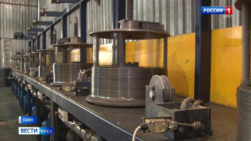 На орловском проволочном заводе модернизировали иностранный станок смотреть онлайн