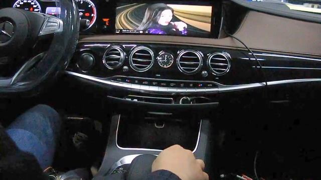 Android Interface For Benz W222