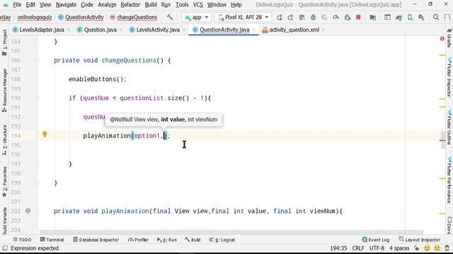 Online Logo Quiz App with Firebase and Firestore | Part 2 of Questions Activity смотреть онлайн