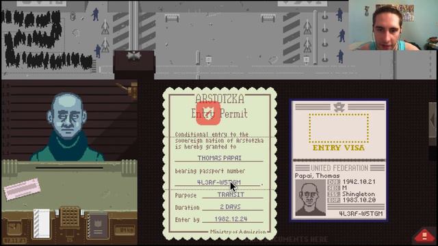 Let's Play Papers Please! смотреть онлайн