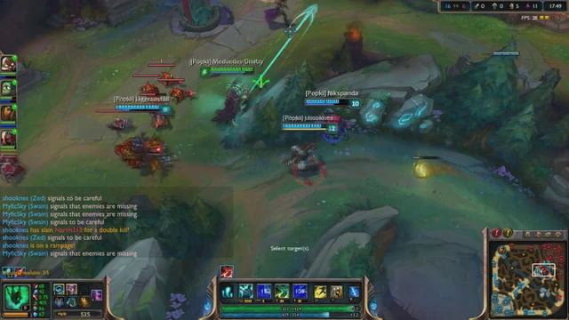 League of Legends - Моменты из жизни саппорта в лиге легенд смотреть онлайн