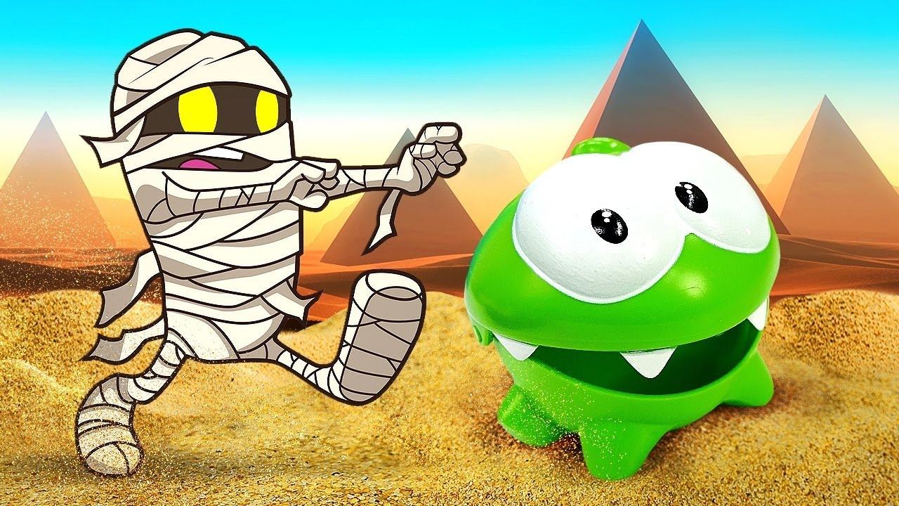 Om Nom toys & toy videos - Om Nom Stories & Cut the rope games for kids смотреть онлайн