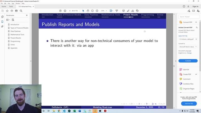 Better Presentation of Python Financial Models - Advanced Financial Modeling смотреть онлайн