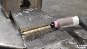 TIG сварка американкой ЧЕРНОГО МЕТАЛЛА в нахлёст с ЦВЕТНЫМИ ШВАМИ /как сделать цветные швы