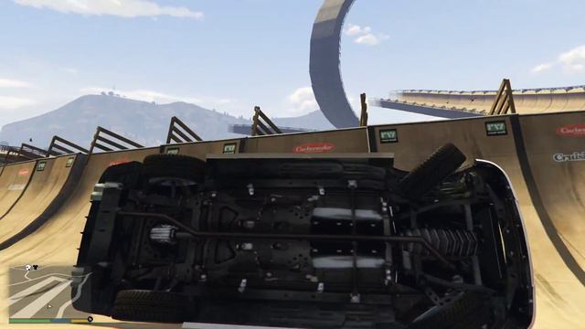 GTA 5 PC MODS - Double-Loop Racing-Court (GTA 5 RAMP MOD)