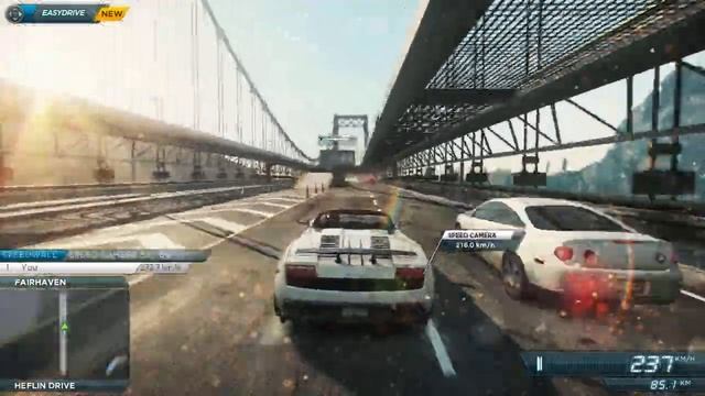 NFS MW 2012 Gameplay on GTX260 SP216 смотреть онлайн