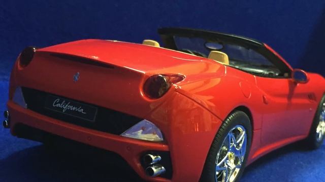 Finished work : Revell 1/24 Ferrari California Open Top смотреть онлайн