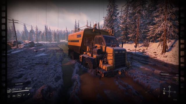 Kenworth 963 Heavy Mud Test #snowrunner Phase 10 British Columbia