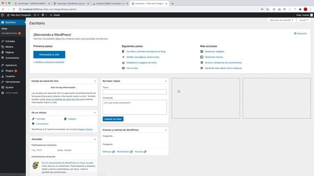 Cómo instalar WordPress y plugins necesarios en local | Desarrollo web desde cero - FRF #5 смотреть онлайн