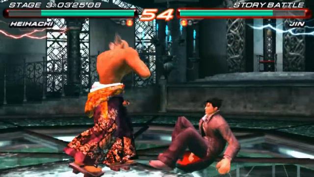 Tekken 6 PSP Playthrough - STORY MODE with HEIHACHI MISHIMA смотреть онлайн