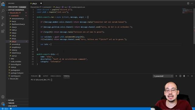 DISCORD MUZIEK BOT || Play & Leave Command | Tutorial #1 [Nederlands/Dutch] смотреть онлайн