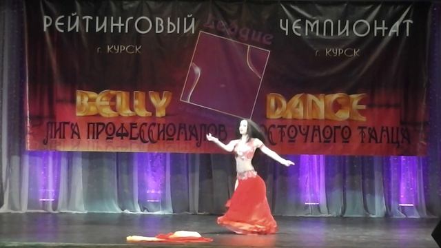 Лига профессионалов восточного танца в Курске. Елена Сазонова - Gawharet El Fan. смотреть онлайн
