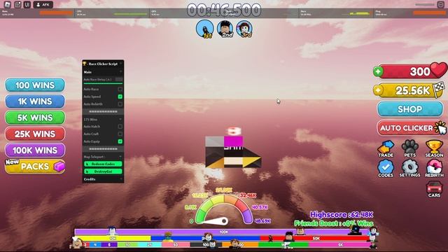 RACE CLICKER Script Pastebin 2023 AUTO FARM | AUTO HATCH (INSTANT WIN) ? смотреть онлайн