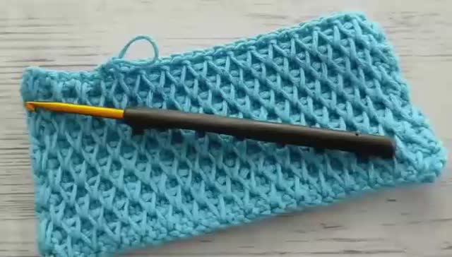 🌟 Популярный Объемный Узор Крючком! ✨ Вязание для Начинающих! 🧶 смотреть онлайн