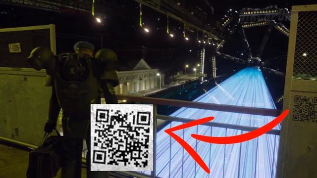 Расшифровка послания из QR-кодов Birchpunk «Русский Космопоезд»