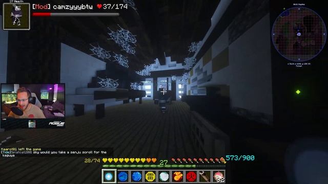HASHIRAMA SENJU's Ghost Gives Wood KEKKEI GENKAI In Naruto Minecraft смотреть онлайн